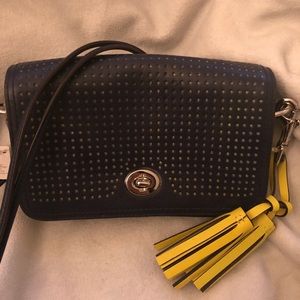 Coach Crossbody Legacy Perforated Leather